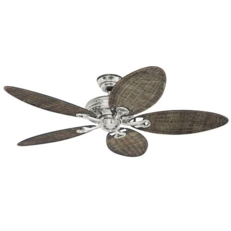 HUNTER FANS Savoy Deckenventilator Palme / Bambus / Geflecht (64 Watt)