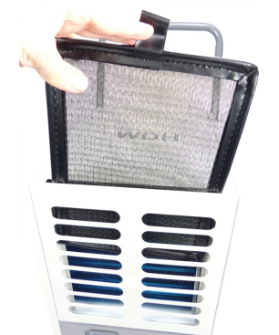 WDH Bautrockner WDH-50B Entfeuchter Grey (820 Watt, Entfeuchterleistung: 2 Liter/Std., Raumgröße: 100 m²)