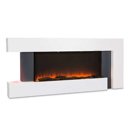 KLARSTEIN Studio Light & Fire Elektrischer Kamin (2000 Watt)