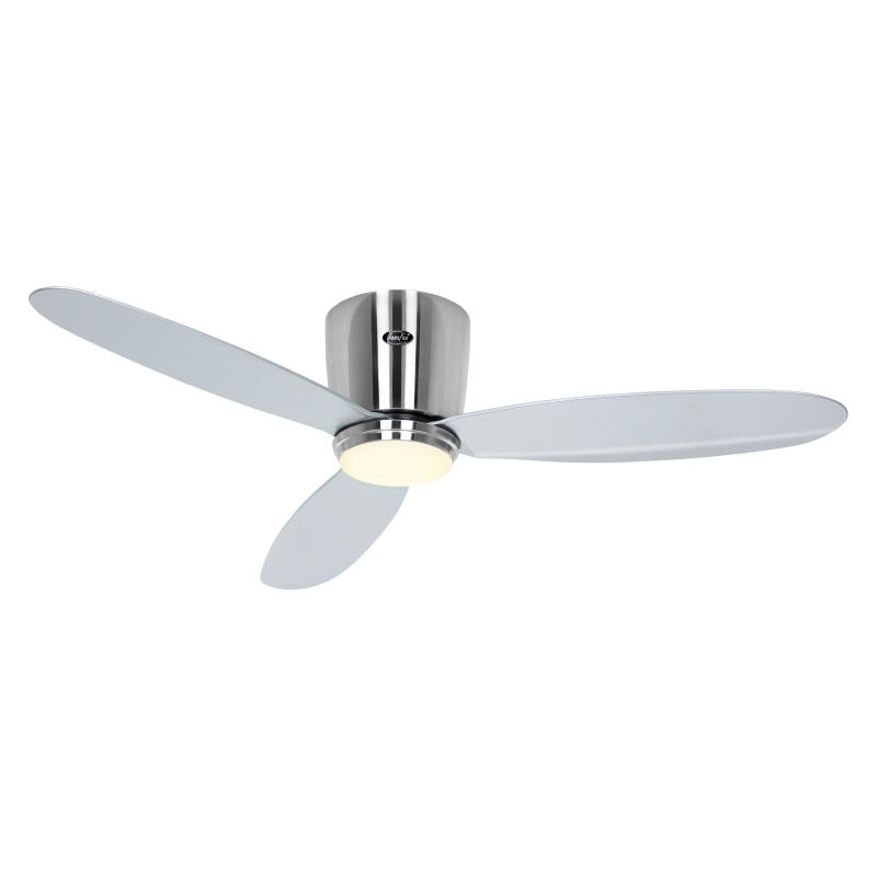 CASAFAN Eco Plano II LED Deckenventilator Grau / Silber (13 Watt)
