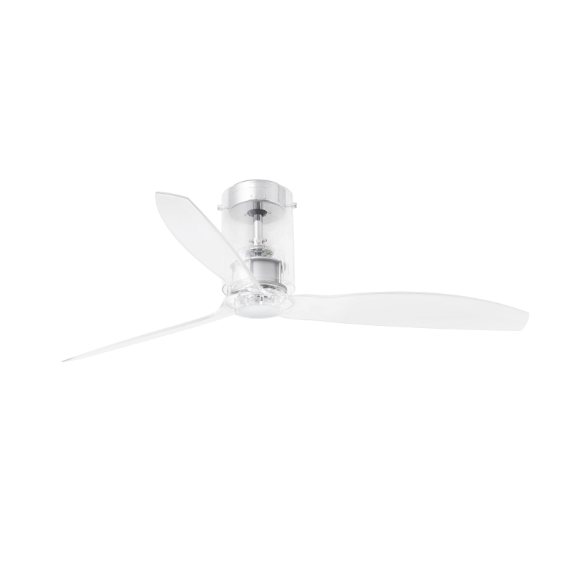 FARO Mini Tube Deckenventilator Transparent