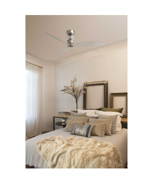 FARO Mini Tube Deckenventilator Transparent