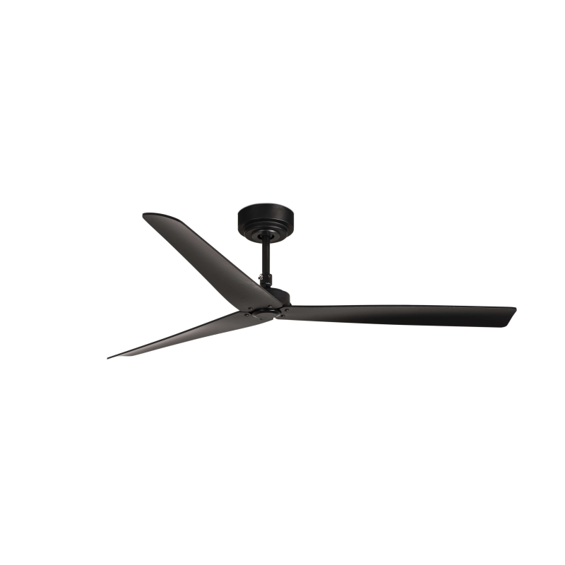 FARO Milos Deckenventilator Schwarz (34 Watt)