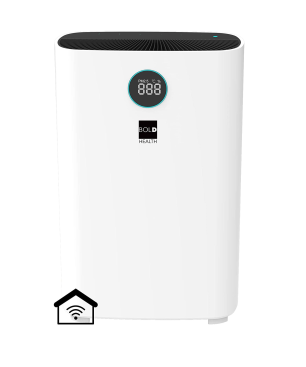 BOLD SANDER Luftfilter Weiß (66 Watt, Raumgröße: 61 m²)