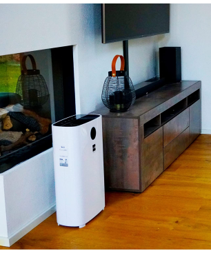 BOLD SANDER Luftfilter Weiß (66 Watt, Raumgröße: 61 m²)