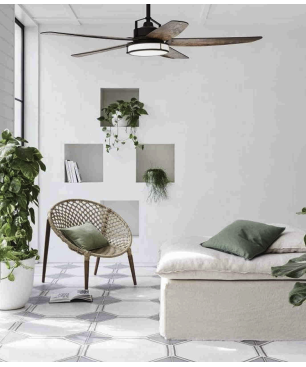 BEACON Louisville Deckenventilator Holzfarben (42 Watt)