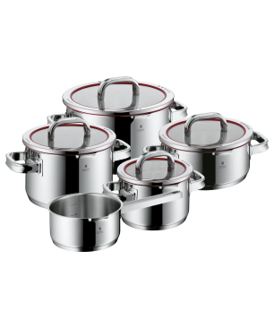 WMF 07.6055.6380 Function 4 5-tlg. Topf-Set Cromargan®: Edelstahl Rostfrei 18/10