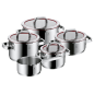 WMF 07.6055.6380 Function 4 5-tlg. Topf-Set Cromargan®: Edelstahl Rostfrei 18/10