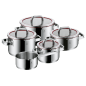 WMF 07.6055.6380 Function 4 5-tlg. Topf-Set Cromargan®: Edelstahl Rostfrei 18/10