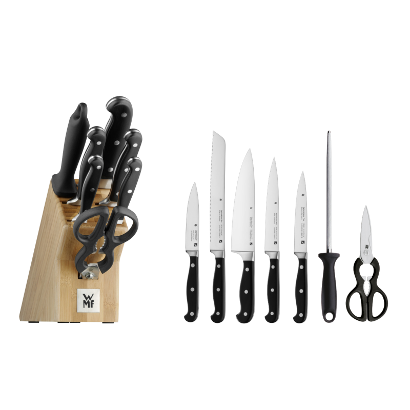 WMF 1894859992 Messerblock bestückt 8-teilig