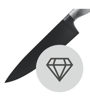 WMF 18.8039.6612 Ultimate Black Kochmesser