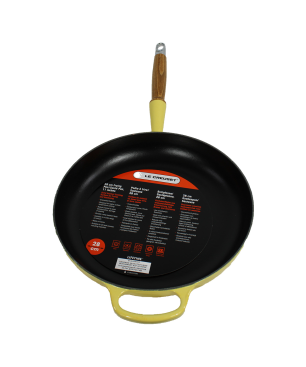 LE CREUSET 20258284030422 28 cm Bratpfanne (Stahl, Beschichtung: Emaille)