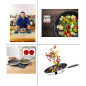 TEFAL E30 Jamie Oliver 9 Tlg Pfanne (Edelstahl, Beschichtung: Titanium)