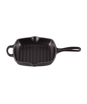 LE CREUSET 26 cm Bratpfanne (Stahl, Beschichtung: Emaille) schwarz