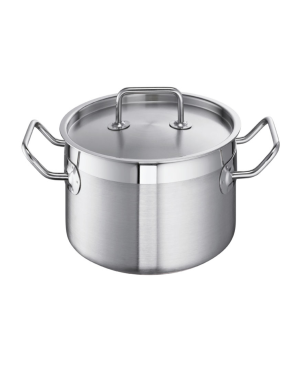 SCHULTE-UFER Profi-Line i Fleischtopf Edelstahl 18/10, Durchmesser: 20 cm