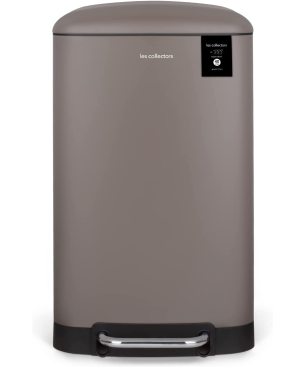 H.KOENIG Les Collectors no 883 Mülleimer Farbe Taupe 40 Liter Mülleimer