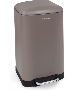 H.KOENIG Les Collectors no 883 Mülleimer Farbe Taupe 40 Liter Mülleimer