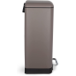 H.KOENIG Les Collectors no 883 Mülleimer Farbe Taupe 40 Liter Mülleimer