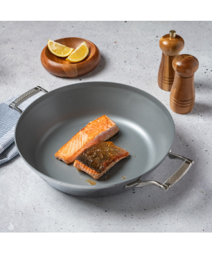 SAVEUR M20-004-3 Schmorpfanne (Edelstahl, Beschichtung: Keine, 20 cm)