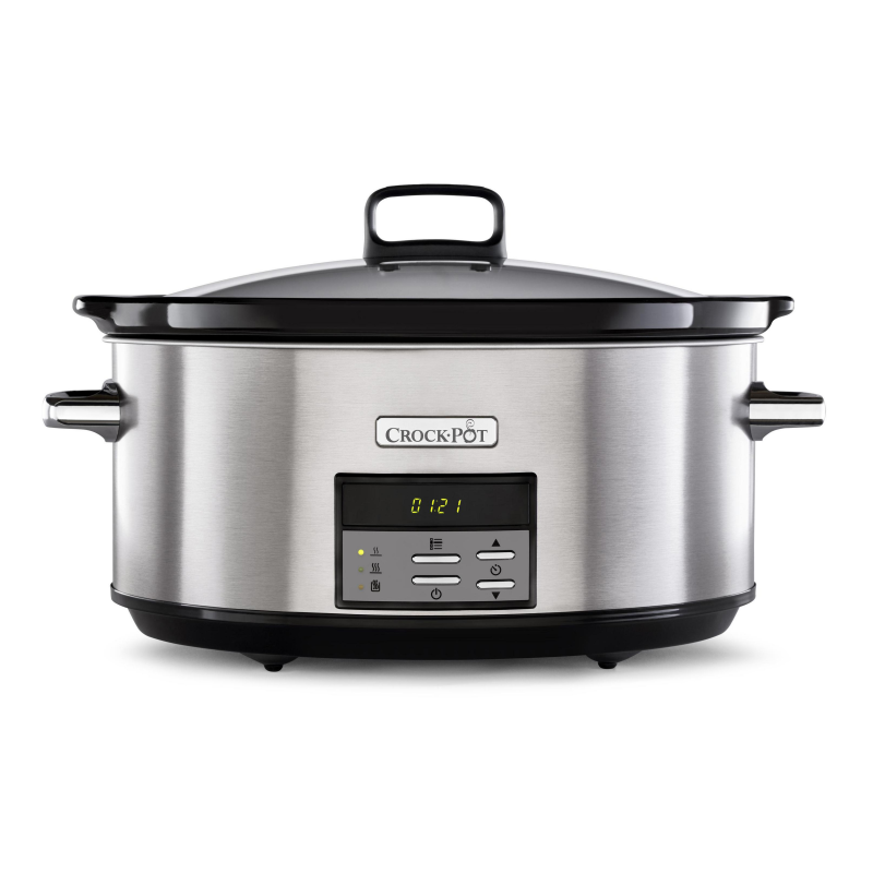 CROCKPOT CSC063X-01 7,5 L DIGITAL SCHONGARER Schongarer rostfreier Stahl (Rührschüsselkapazität: 7,5 Liter, 320 Watt)