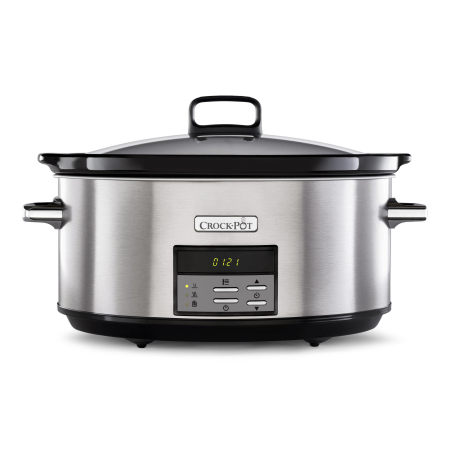 CROCKPOT CSC063X-01 7,5 L DIGITAL SCHONGARER Schongarer rostfreier Stahl (Rührschüsselkapazität: 7,5 Liter, 320 Watt)