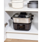 MORPHY RICHARDS 470006EE DAMPFGARER INTELLISTEAM Dampfgarer Silber/Grau (1600 Watt)