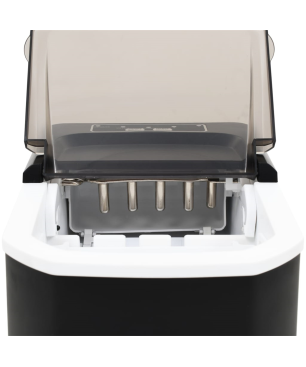 VIDAXL 50756 Eiswürfelmaschine (112 Watt, Schwarz)