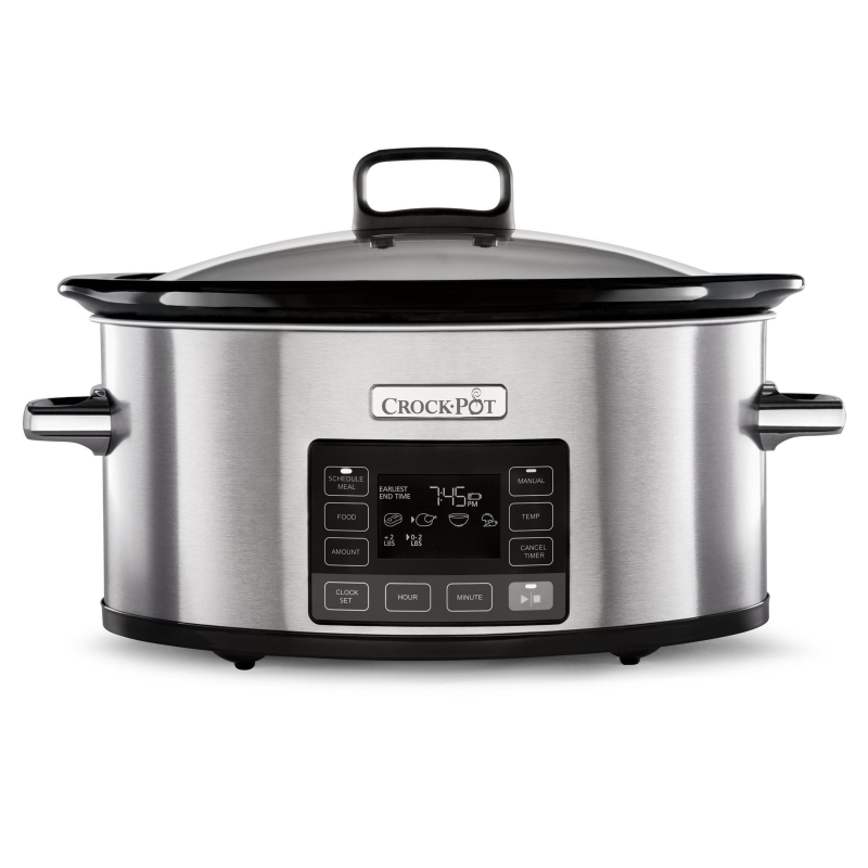 CROCKPOT CSC066X-01 5,6 L DIGITAL SCHONGARER Schongarer Edelstahl (Rührschüsselkapazität: 5,6 Liter, 240 Watt)