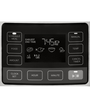 CROCKPOT CSC066X-01 5,6 L DIGITAL SCHONGARER Schongarer Edelstahl (Rührschüsselkapazität: 5,6 Liter, 240 Watt)