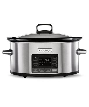 CROCKPOT CSC066X-01 5,6 L DIGITAL SCHONGARER Schongarer Edelstahl (Rührschüsselkapazität: 5,6 Liter, 240 Watt)