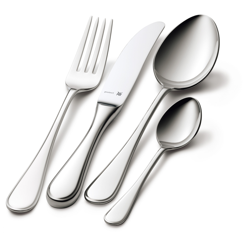 WMF 1207916340 KENT Besteck Set 30-teilig Silber