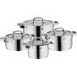 WMF 07.9004.6380 Compact Cuisine Topf-Set Cromargan®: Edelstahl Rostfrei 18/10, poliert