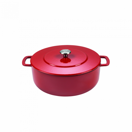 COMBEKK 190128RD Kochtopf Gusseisen