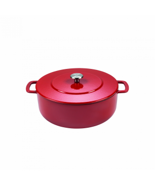 COMBEKK 190128RD Kochtopf Gusseisen