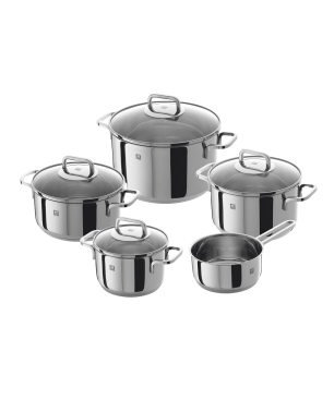 ZWILLING Quadro 5-tlg Topf Edelstahl