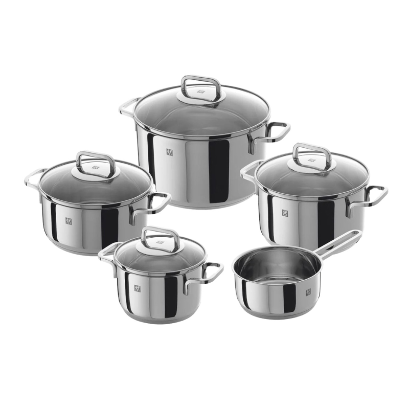 ZWILLING Quadro 5-tlg Topf Edelstahl