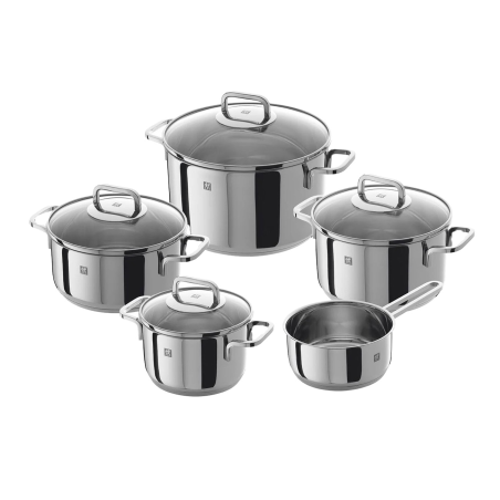 ZWILLING Quadro 5-tlg Topf Edelstahl