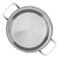 ZWILLING Quadro 5-tlg Topf Edelstahl