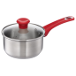JAMIE OLIVER H801S5 MAINSTREAM TOPF-/PFANNEN-SET ROT EDS 5TLG Topf-Set Edelstahl JAMIE OLIVER H801S5 MAINSTREAM TOPF-/PFANNEN-SET ROT EDS 5TLG Topf-Set Edelstahl