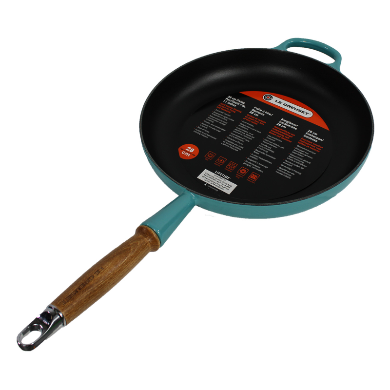 LE CREUSET 20258281700422 28 cm Bratpfanne (Stahl, Beschichtung: Emaille)