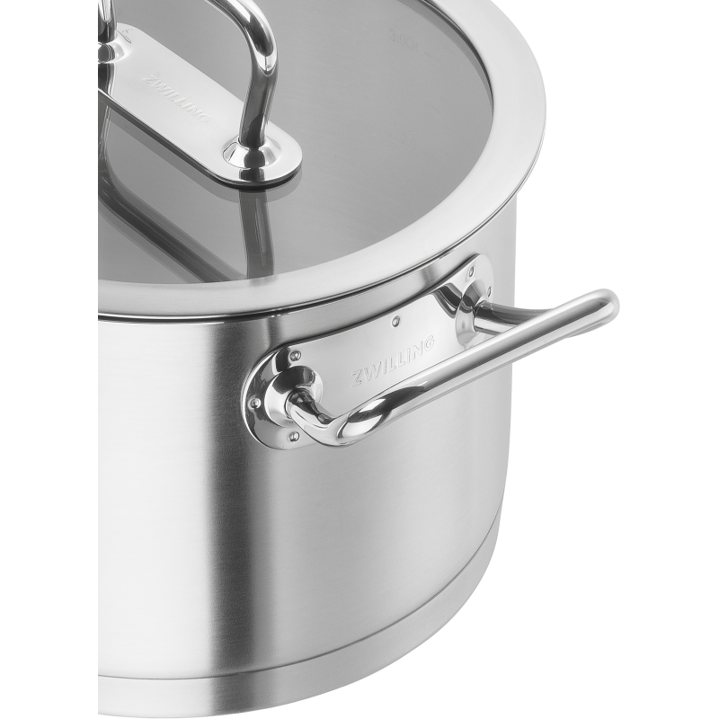 ZWILLING 06093 Bratentopf Edelstahl