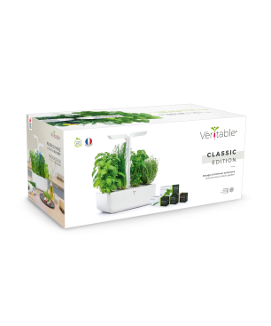 VERITABLE CLASSIC Indoor inkl. 4 Packs Saatgut Kräutergarten-Set