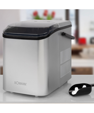 BOMANN EWB 6060 CB Eiswürfelbereiter (105 Watt, Silber)