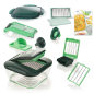 GENIUS Nicer Dicer Chef 15-tlg. Hobel-Set Grün