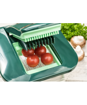 GENIUS Nicer Dicer Chef 15-tlg. Hobel-Set Grün