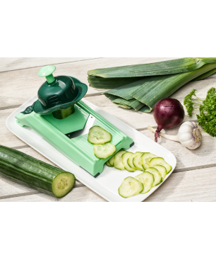 GENIUS Nicer Dicer Chef 15-tlg. Hobel-Set Grün