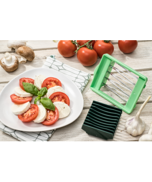 GENIUS Nicer Dicer Chef 15-tlg. Hobel-Set Grün