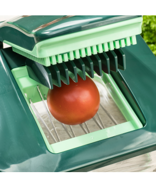 GENIUS Nicer Dicer Chef inkl. Glasschüssel (Set 34-tlg.) Gemüseschneider