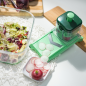 GENIUS Nicer Dicer Chef inkl. Glasschüssel (Set 34-tlg.) Gemüseschneider