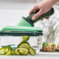 GENIUS Nicer Dicer Chef inkl. Glasschüssel (Set 34-tlg.) Gemüseschneider